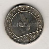 D.Reich/Weimar 1929. "Verfassung-Hindenburg" 5RM ezüst T:2 pici ph. enyhe resz. nyom