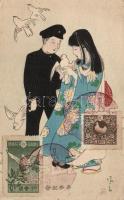 Japanese couple, folklore