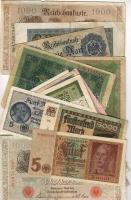 D.Reich 1908-1940. 26 db bankjegy T:II,III