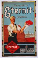 1916 Eternit pala litho számla / Litho invoice 14x23 cm