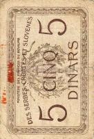 Jugoszlávia 1919. 5D piros fny. T:III/IV