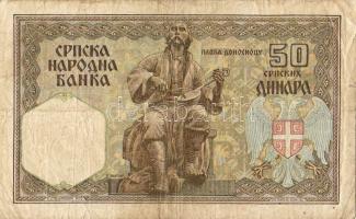 Szerbia/ném. megsz. 50D T:III