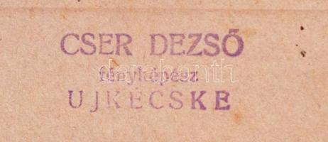 cca 1920 "Elesett hősei emlékére Ókécske közönsége", I. világháborús emléktábla az ókécske...