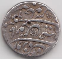 India/Mogul-dinasztia ~1700-as évek 1R Ag (11.41g) tesztjelekkel T:2- India/Mughal Dinasty ~1700s 1 Rupee Ag (11.41g) with testmarks C:VF