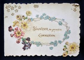 Dombor Litho üdvözlőkártya / Embossed litho greeting card