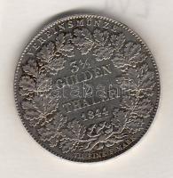 Német Államok/Frankfurt 1844. 3 1/2G = 2 Thaler ezüst T:2/3+