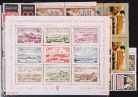 1900-1960 40db osztrák levélzáró és 1db kisív