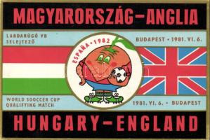 Magyarország - Anglia Labdarúgó VB selejtező, 1981 / Hungary - England World Sooccer Cup, qualifying match, 1981