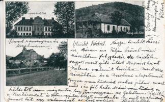 Fülek Stephanie kastély, Palásty villa, vár / castle, villa (fa)