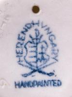 Kézzel festett, jelzett Herendi porcelán őzike / 
Handpainted Herendi deer figure, 8,5cm