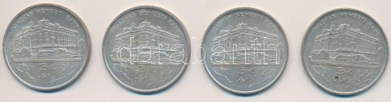 1993. 200Ft Ag "MNB" (4x) T:2