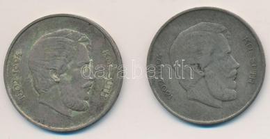 1947. 5Ft Ag "Kossuth" (2x) T:2-,3