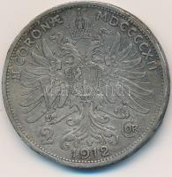 Ausztria 1912. 2K Ag "Ferenc József" T:2-
Austria 1912. 2 Corona Ag "Franz Joseph&quo...