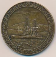 Osztrák-Magyar Monarchia 1916. "SMS RADETZKY" Br emlékérem (50mm) E: Ferenc József portréj...