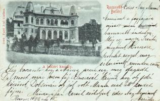 1899 Betlér castle (small tear)