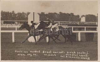 Horse racing, Wien 1924, photo (EK)