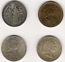 1935. 2P "Rákóczi" tombak körirat II. nélkül + teljes sor 2P összehasonlításra (3db) T:2 RRR!!!