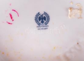 Hollóházi Erika mintás váza, jelzett, matricás, hibátlan, m:25 cm