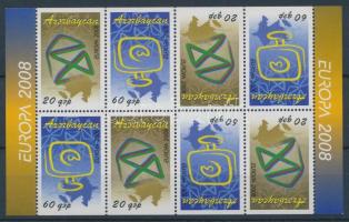 Europa CEPT: Letter writing stamp-booklet page, Europa CEPT: Levélírás bélyegfüzetlap