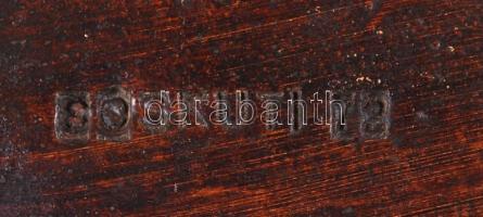 Hal formájú, kerámia falidísz / 
Fish, ceramic wall decoration, 26x24cm