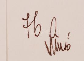 Simó József (1926-1979): 5db grafika. Vegyes technika (filctoll, akvarell, tus, nyomat), papír, jelz...