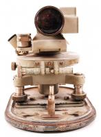 Antik Gamma szintmérő, hiányos, 17×23 cm