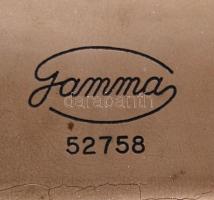 Antik Gamma szintmérő, hiányos, 17×23 cm