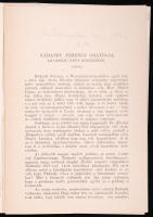 1896 Veress Endre: Nádasi Ferenc "Oratio"-ja az ország négy rendjéhez in Történelmi tár 1. sz. 12 oldalas töredéke