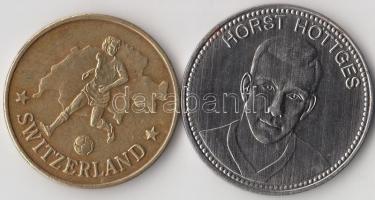 Mexikó 1970. "Labdarúgó Világbajnokság" fém emlékérem (30mm) + Svájc 1994. "Világbajn...