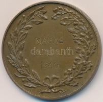 1940. "Pénzintézeti Központ Tisztviselőinek Sportegyesülete" Br sportérem (40mm) T:2