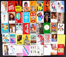 1964-1986 300db, vegyes témájú kártyanaptár