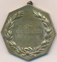 1922. "B.B.T.E." fém sportérem (40mm) T:2-