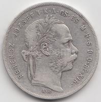 1878KB 1Ft Ag "Középcímer" T:2-/3