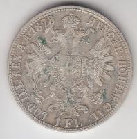 Ausztria 1878. 1Fl Ag "Ferenc József" T:2-
Austria 1878. 1 Florin Ag "Franz Joseph&qu...