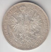 Ausztria 1861A 1Fl Ag "Ferenc József" T:2
Austria 1861A 1 Florin Ag "Franz Joseph&quo...