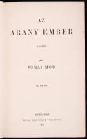 1913 Jókai Mór: Összes művei. Nemzeti kiadás XLV.-XLVI. kötet Az Arany ember I-II. Budapest, 1913, R...