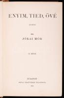 1911-1914 Jókai Mór: Összes művei. Nemzeti kiadás XLVII.-XLVIII. kötet, Enyim, Tied, Övé I-II. Budap...