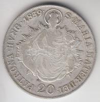1839B 20kr Ag "I. Ferdinánd" T:2-