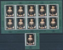 Europa CEPT: Famous women corner stamp + mini-sheet, Europa CEPT: Híres nők ívsarki bélyeg + kisív