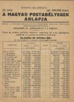 2db inflációs postabélyeg árjegyzék (MABEOSZ 1946 évi ápr. 6 és 13. kiadásában)