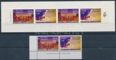 Europa CEPT: Nemzeti ünnepek ívsarki pár + bélyegfüzet, Europa CEPT: National Holidays corner pair + stamp-booklet