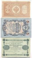 Oroszország 1912-1917. 1R + 1909-1912. 5R + 1918. 250R T:III
Russia 1912-1917. 1 Ruble + 1909-1912. ...