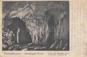 Postojna, Adelsberg; stalactite cave (Rb)