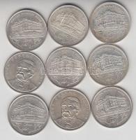 1992-1994. 200Ft Ag "MNB" + "Deák" (9x) T:2