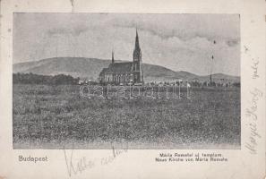 Budapest II. Máriaremete, új templom (b)