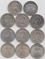 1992-1994. 200Ft Ag "MNB" + "Deák" (11x) T:2