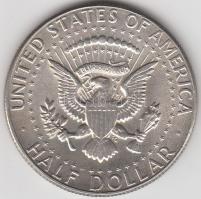 Amerikai Egyesült Államok 1969D. 1/2$ Ag "Kennedy" T:2,2- USA 1969D. 1/2 Dollar Ag "Kennedy" C:aXF