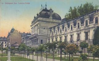 Budapest II. Szent Lukács fürdő, Nagy Szálloda (vágott / cut)