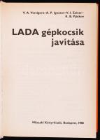 Versigora-ignatov-Zelcer-Pjátkov: Lada gépkocsik javítása. Budapest 1980. Műszaki Könyvkiadó