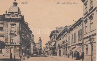 Kassa Kossuth utca / street, shops